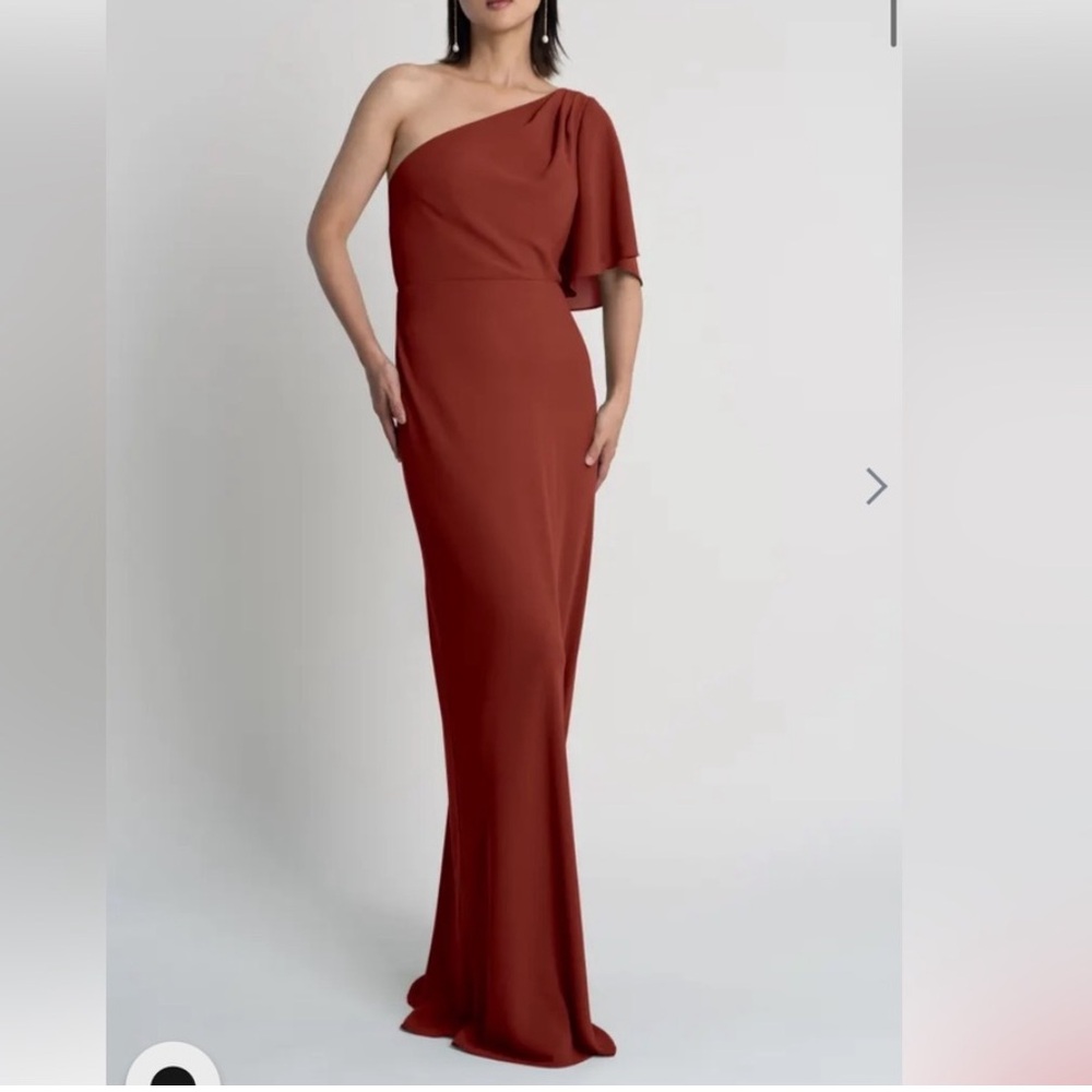 Jenny Yoo Lyric Dress - Size 10 - Rust